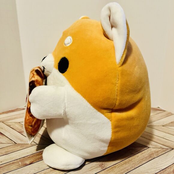 Snackles Shaun Corgi 8" Plush Subway Cookie Zuru Series 2 Chocolate Chip 2024 - Picture 3 of 9